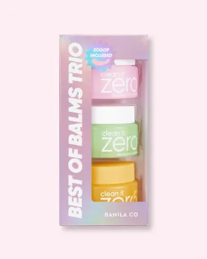 Clean it Zero Best of Balms Trio