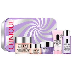Clean Skin For The Win Skincare zestaw Moisture Surge 100H Auto-Replenishing Hydrator 125ml   All About Eyes 15ml   Cleansing Balm 30ml   Rinse-off Foaming Cleanser 30ml   Makeup Remover 50ml