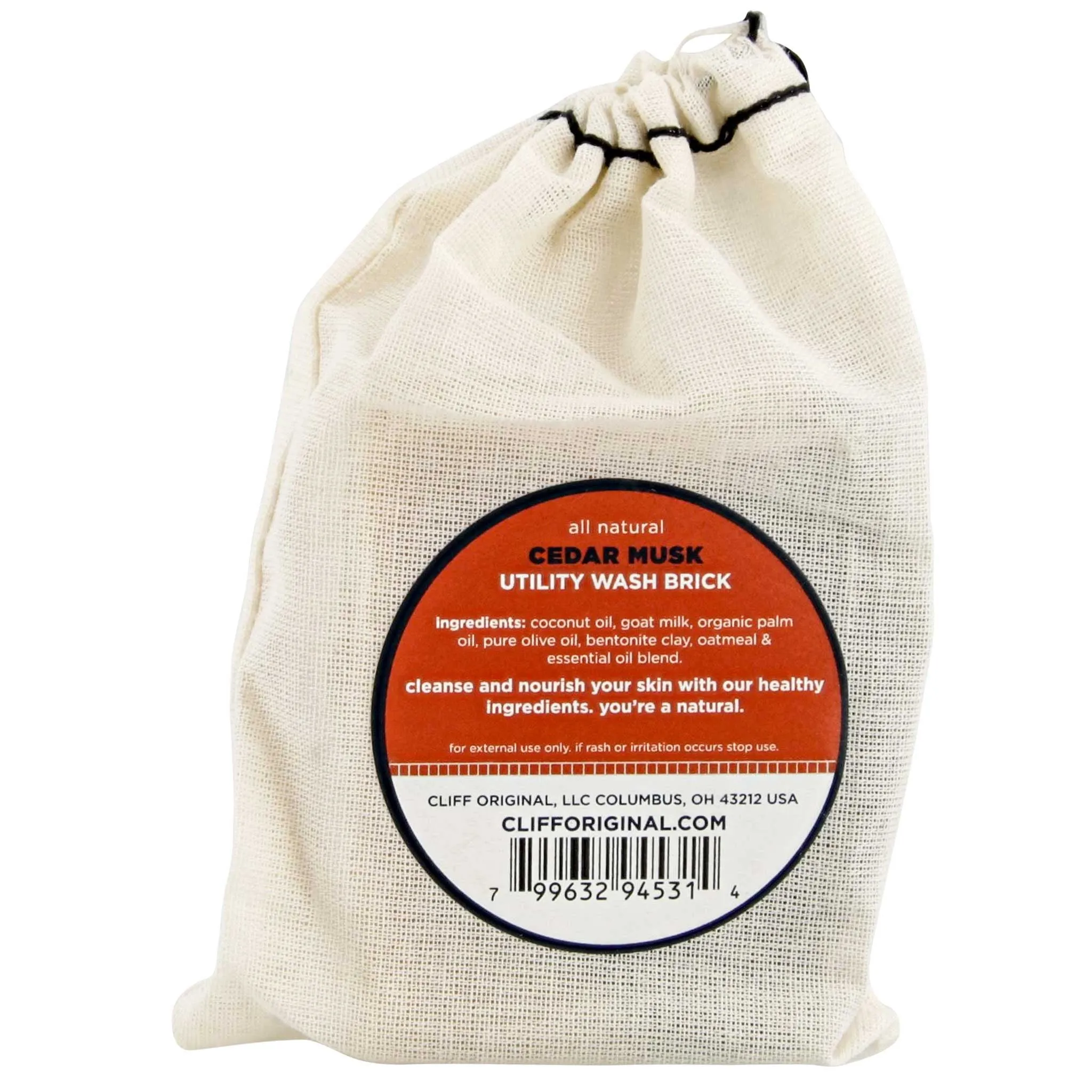 Cliff Original Cedar Musk Utility Wash Brick