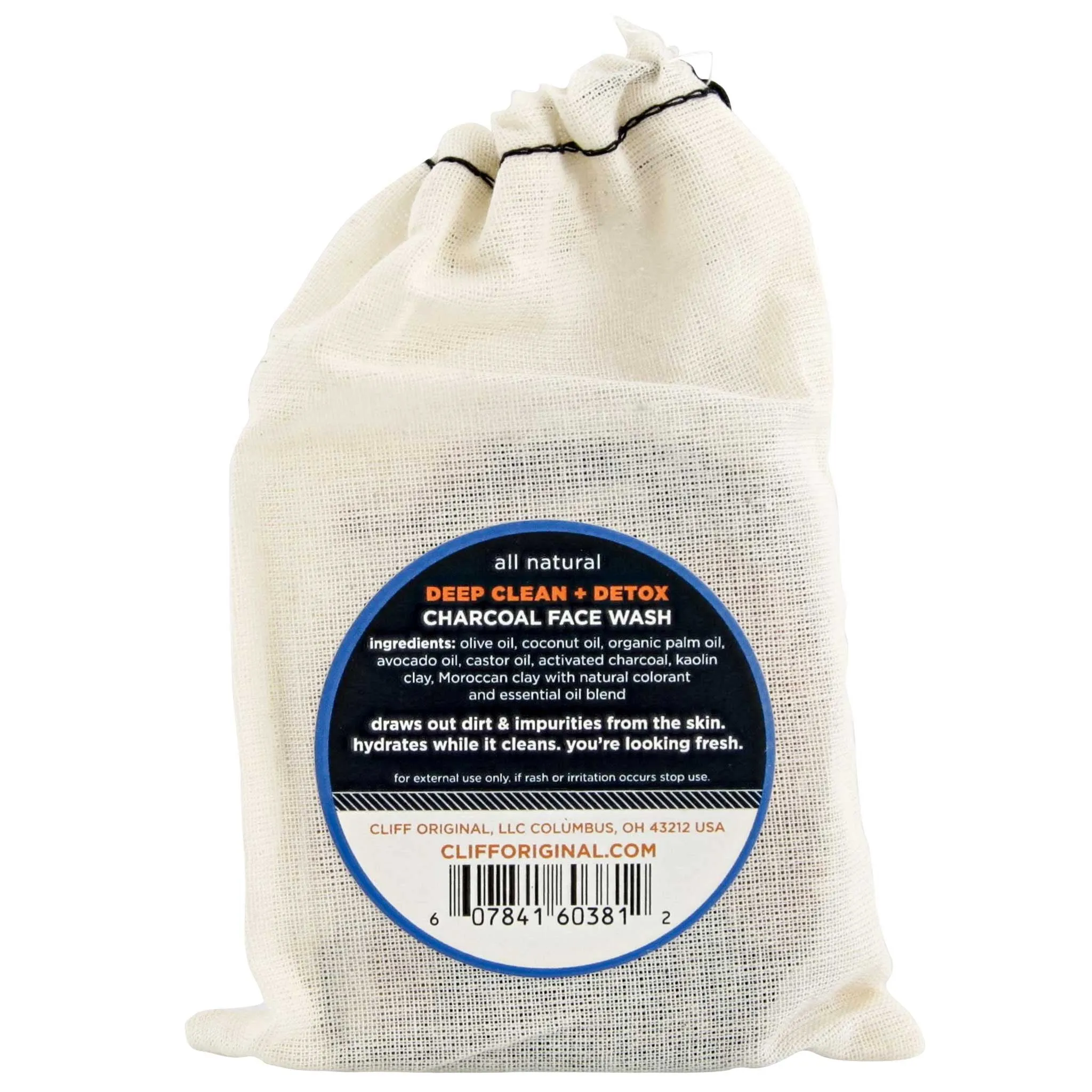 Cliff Original Charcoal Detox Wash Brick