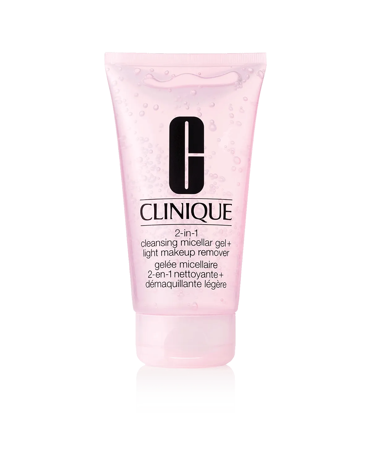 CLINIQUE 2 In 1 Cleansing Micellar Gel   Light Make up Remover غسول ومزيل مكياج