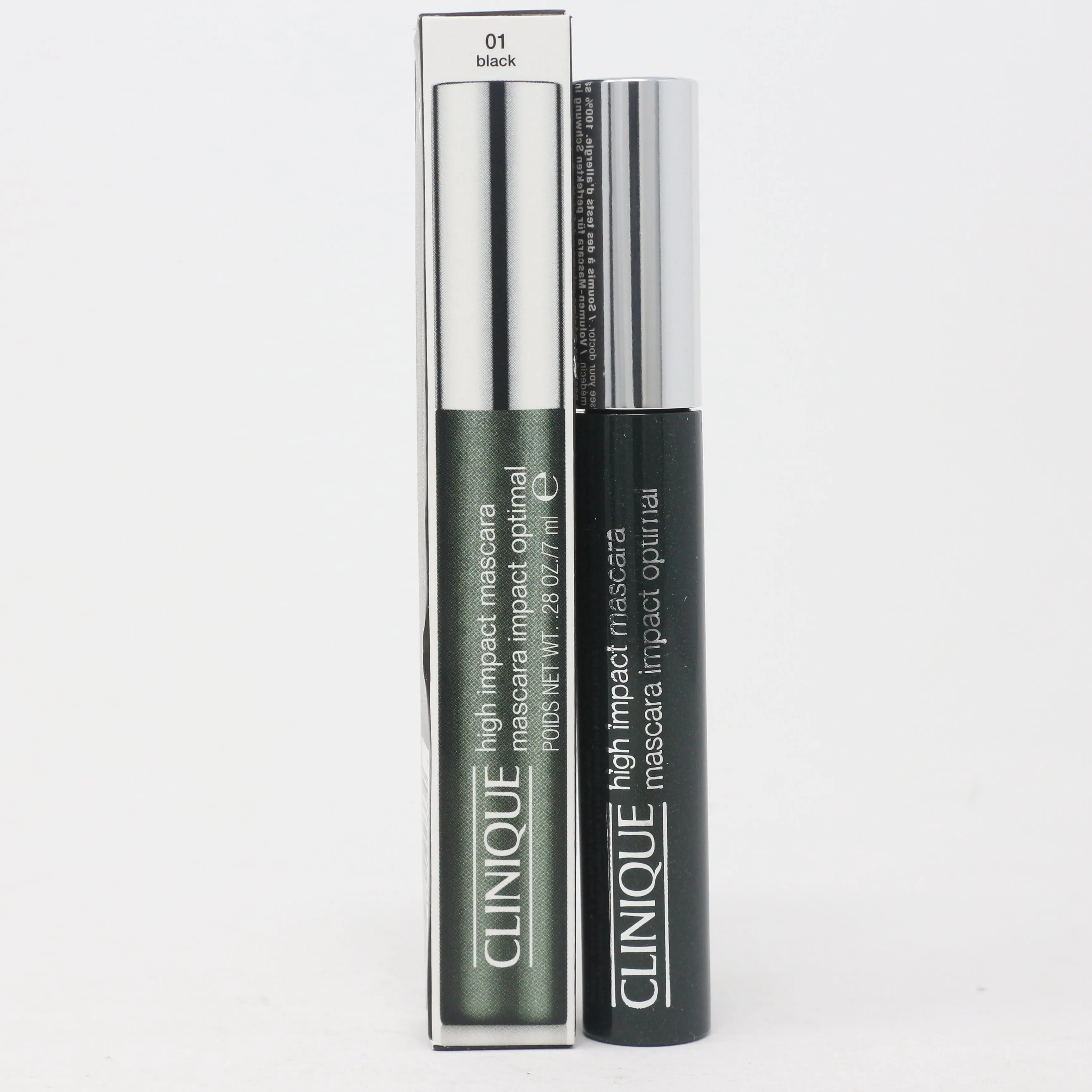 Clinique High Impact Mascara 01 Black 0.28oz/7ml New With Box