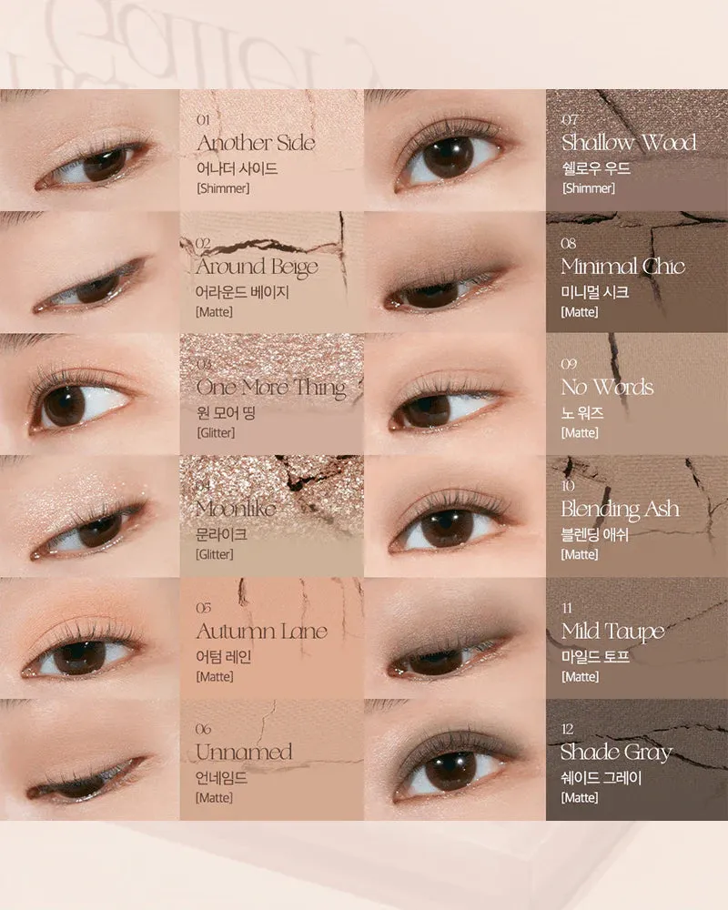 CLIO Shade & Shadow Palette 01 Shadow Gallary شدو بالت