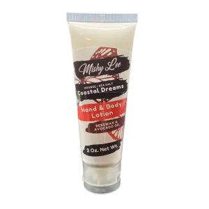 Coastal Dreams 2 Oz - Mishy Lee Beeswax and Avocado Hand & Body Lotion