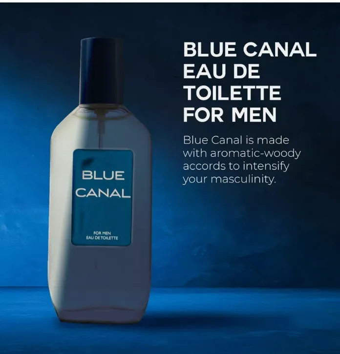 Cologne For Men INSPIRED by BLEU DE CHANEL'S For Men - Grapefruit, Lemon, Mint, Bergamot - Woody, Aromatic, Fresh, Citrusy (2.75 fl oz / 80 ml)