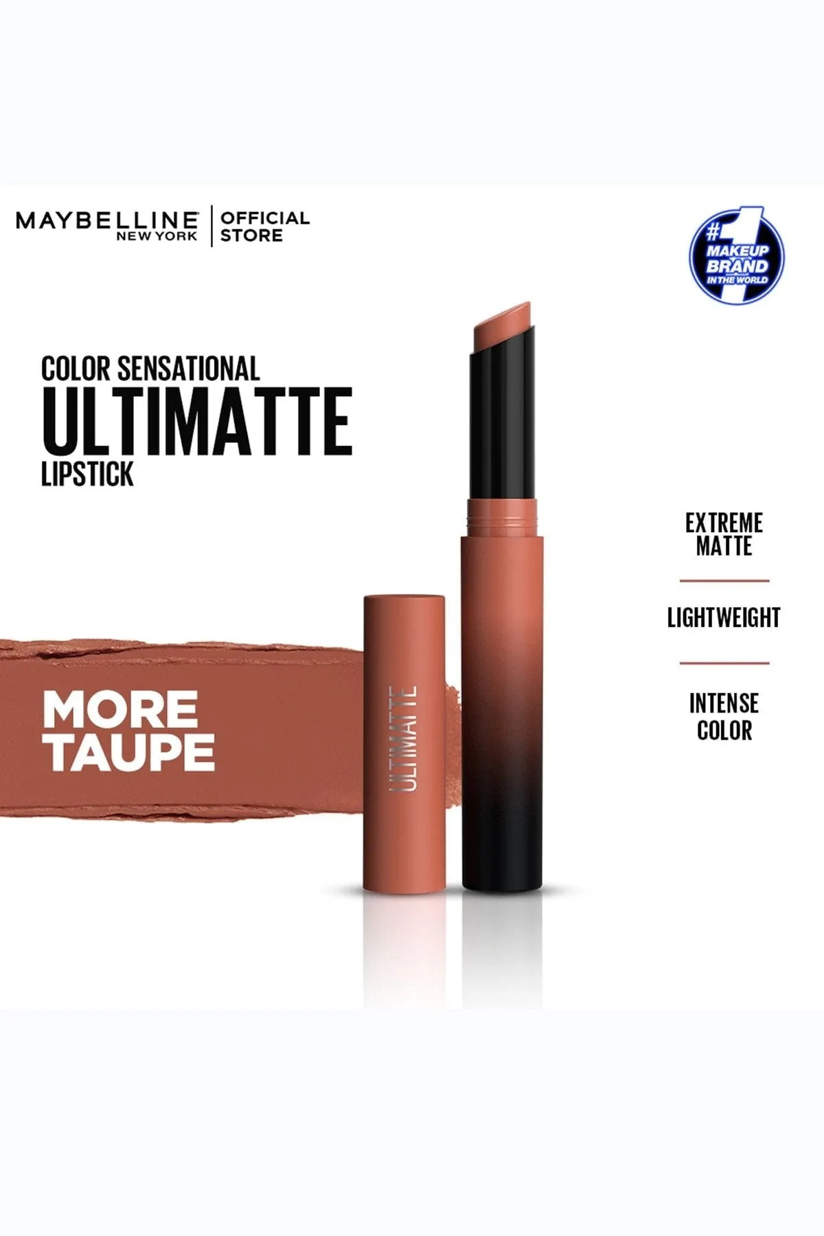 Color Sensational Ultimatte Lipstick - More Taupe