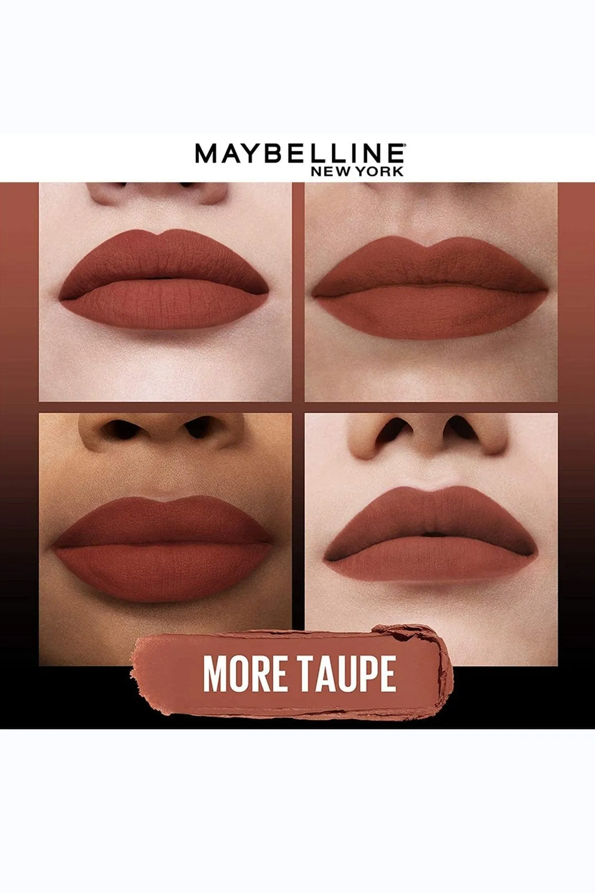 Color Sensational Ultimatte Lipstick - More Taupe