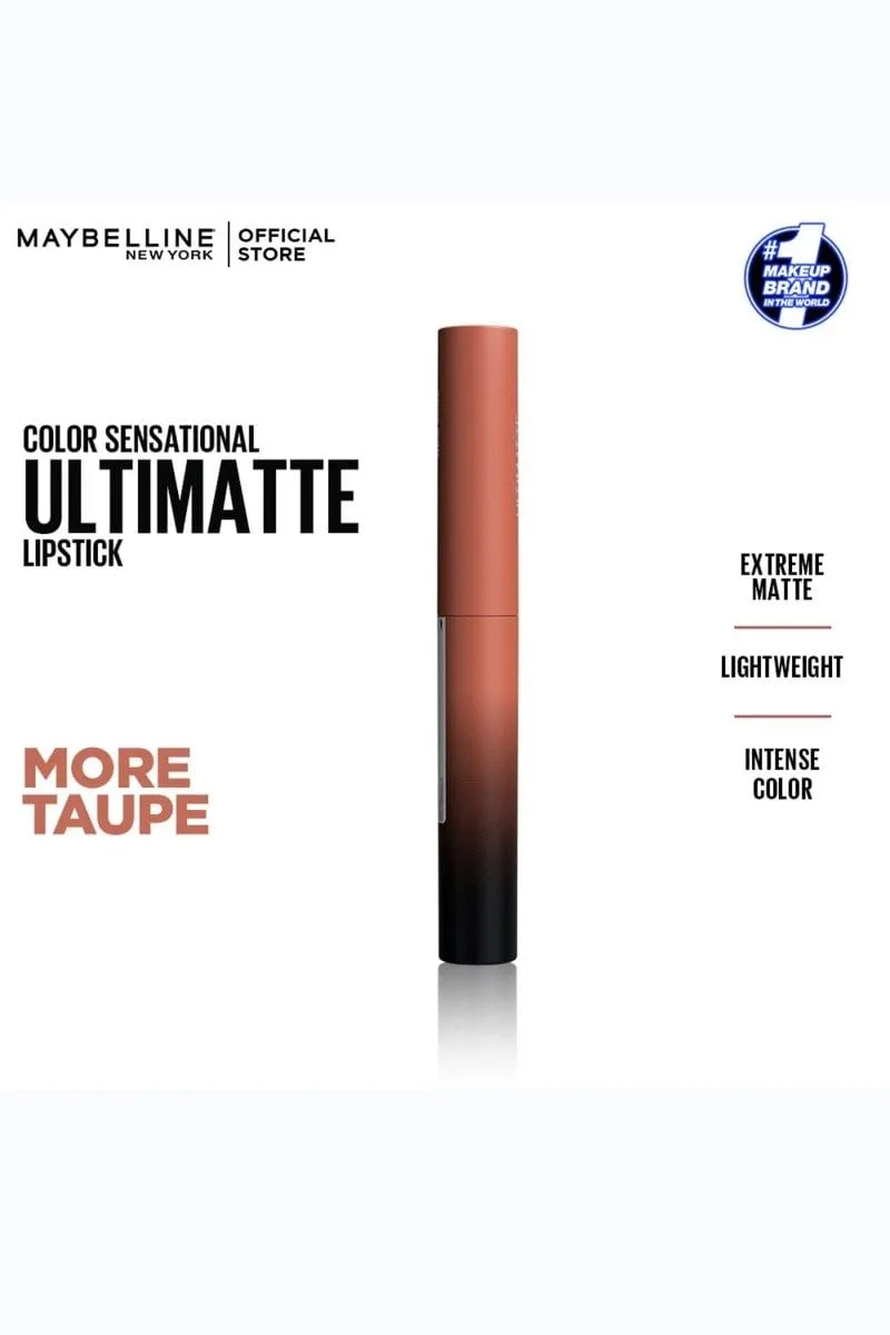 Color Sensational Ultimatte Lipstick - More Taupe