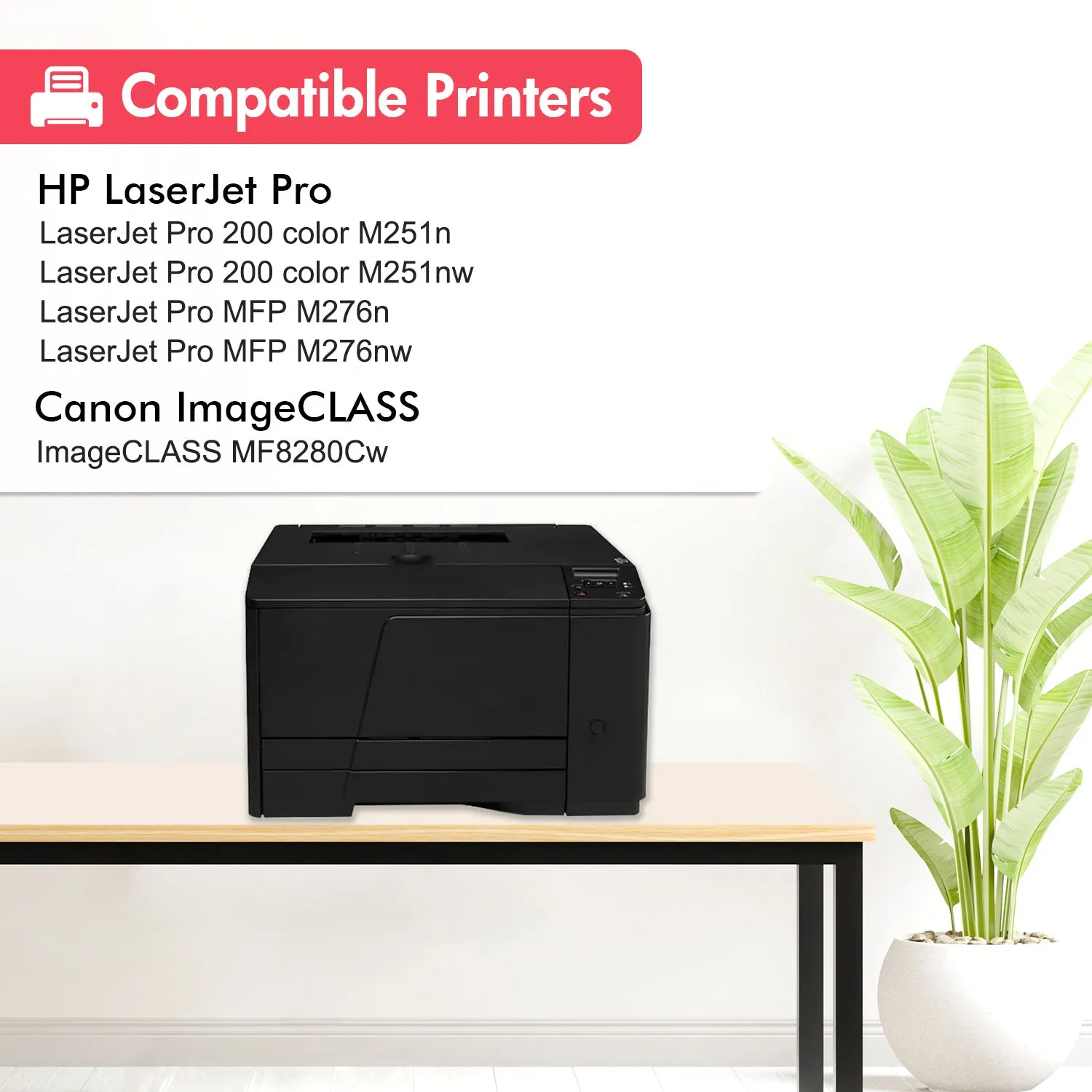 Compatible HP 131X & 131A Toner Set of 4- CF210X CF211A CF212A CF213A