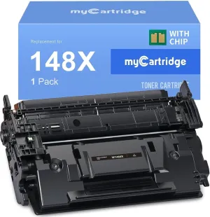 Compatible HP 148X Toner Cartridge W1480X Black High Yield 1-Pack myCartridge
