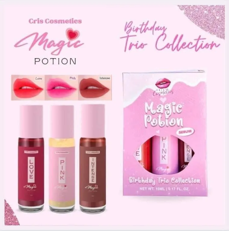 Cris Cosmetics - Magic Potion Serum - Birthday Trio Collection