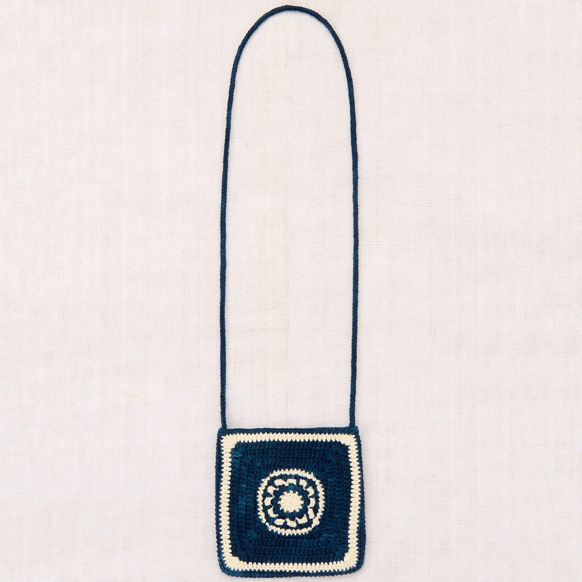 Crochet Afghan Bag in Celestial by Misha & Puff