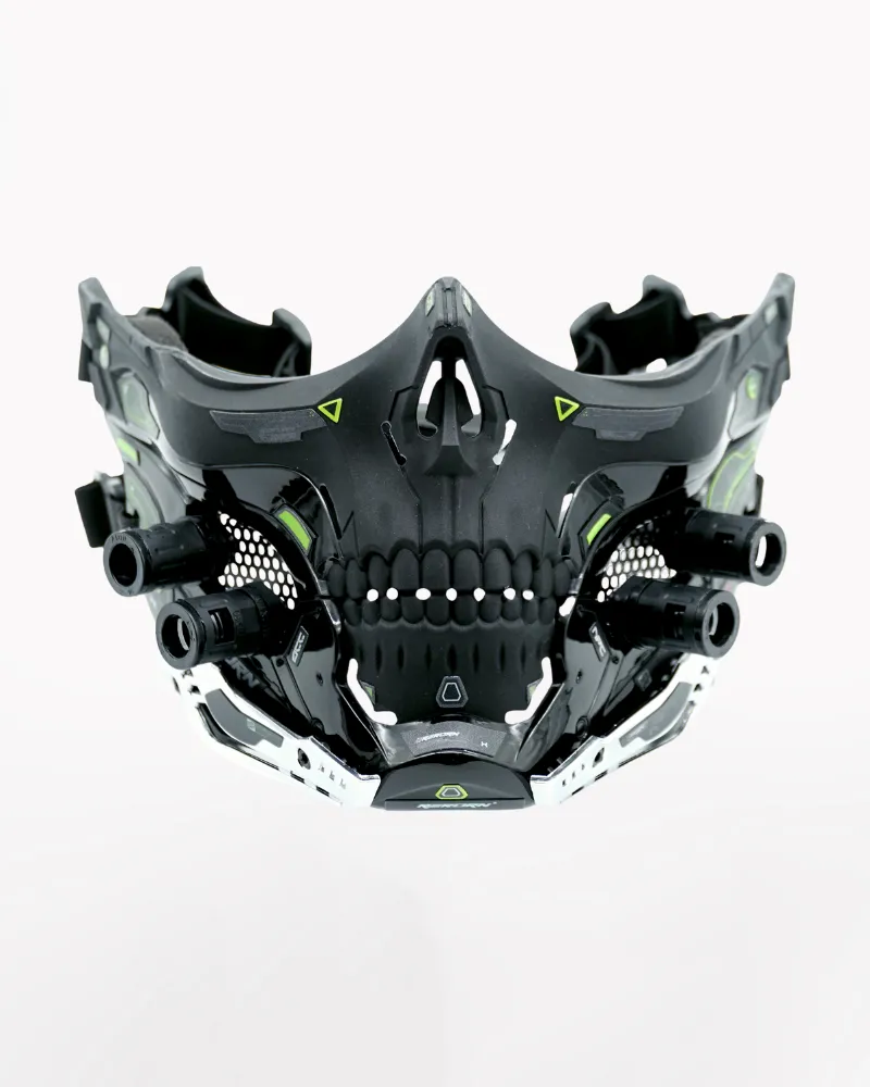 Cyberpunk Skull Half Face Mask