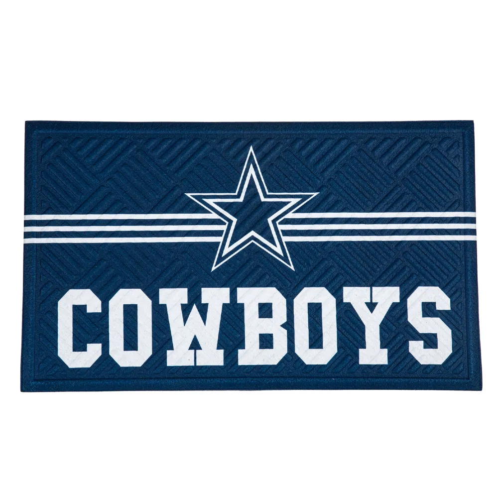 Dallas Cowboys - NFL Cross Hatch Embossed Doormat
