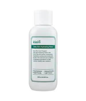 DEAR KLAIRS daily skin hydrating water  تونر البشرة المرطب بماء الشاي الاخضر