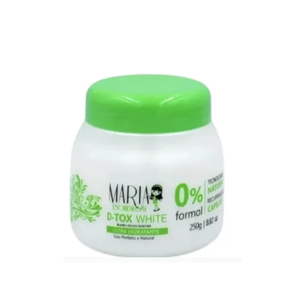 Deep Hair Mask  White Formaldehyde Free Moisturizing Mask 250g - Maria Escandalosa