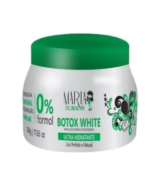 Deep Hair Mask  White Formaldehyde Free Moisturizing Mask 250g - Maria Escandalosa