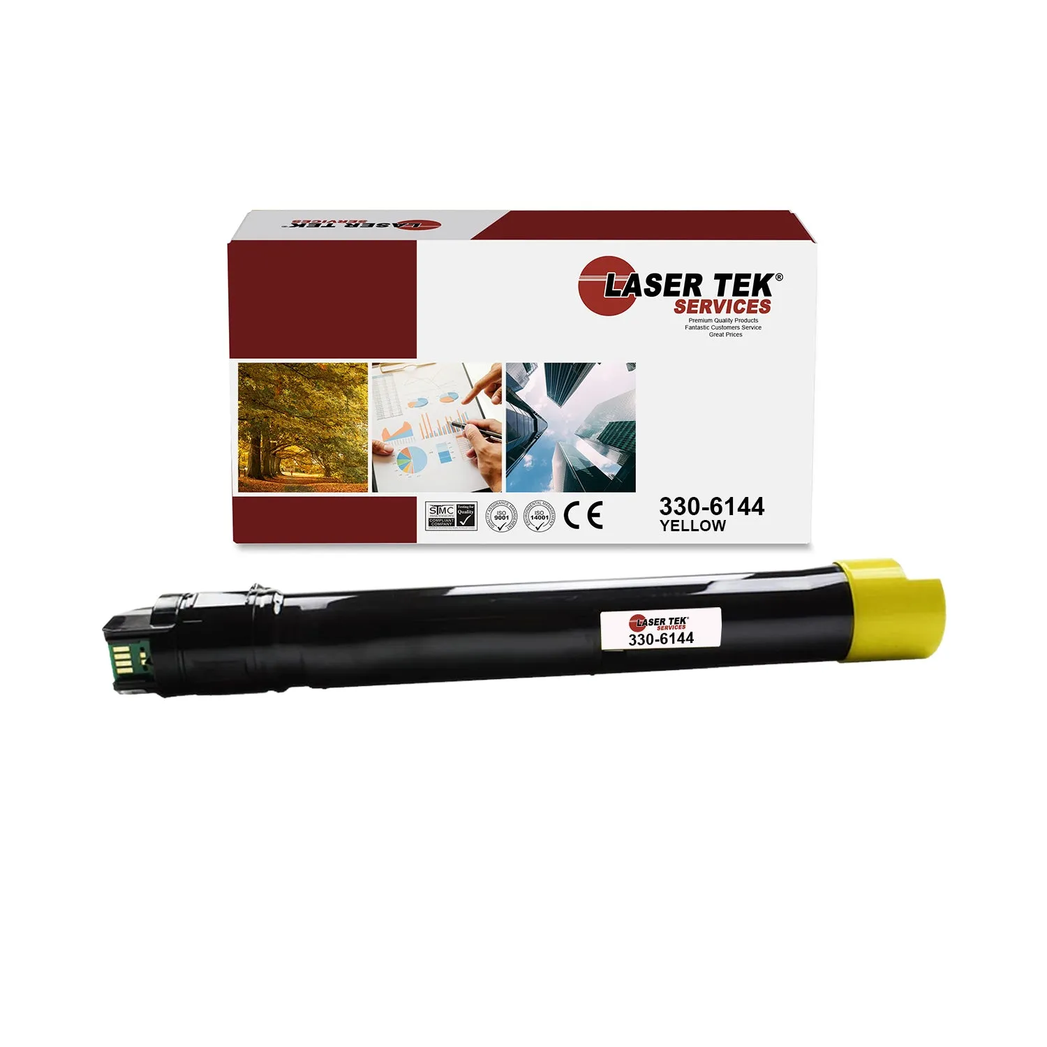 Dell 7130 330-6139 Yellow Compatible Toner Cartridge | Laser Tek Services