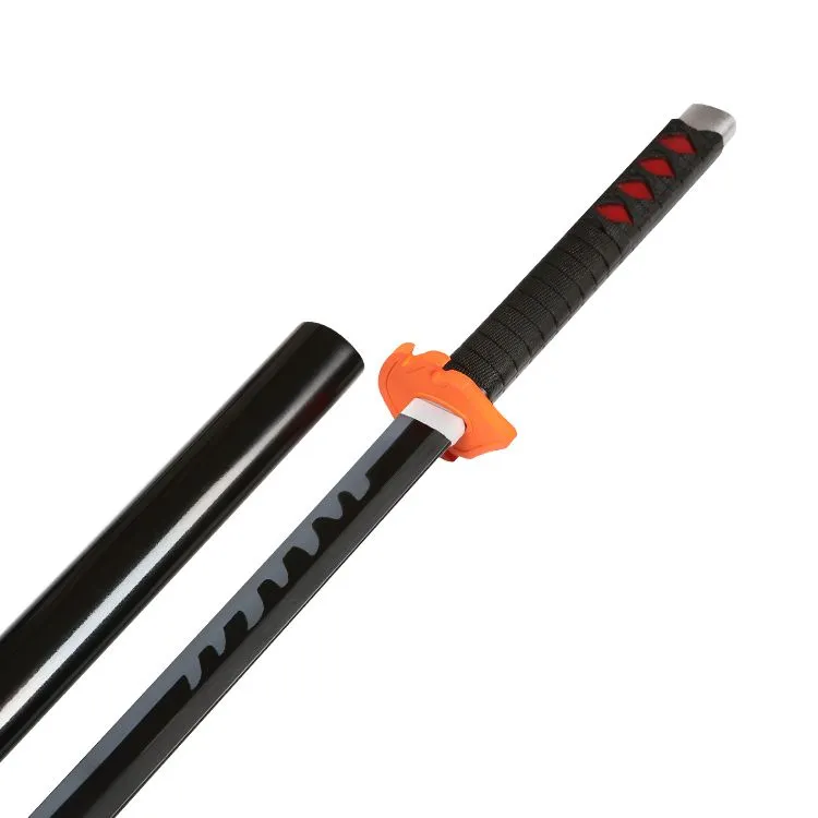 Demon Slayer 'Kyojuro Rengoku' Style Foam Sword with Scabbard