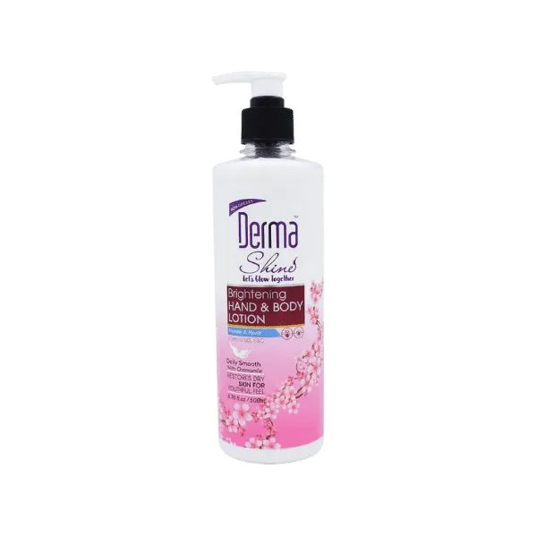 DERMA SHINE BRIGHTENING HAND & BODY LOTION 500ML