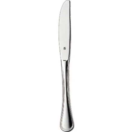 Dessert knife mb Contour, monobloc with serrated edge, polished length 8 1/4 in.