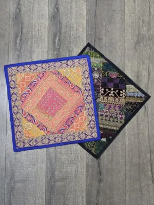 Diamond Patchwork Cushion Cover - Assorted Colours
