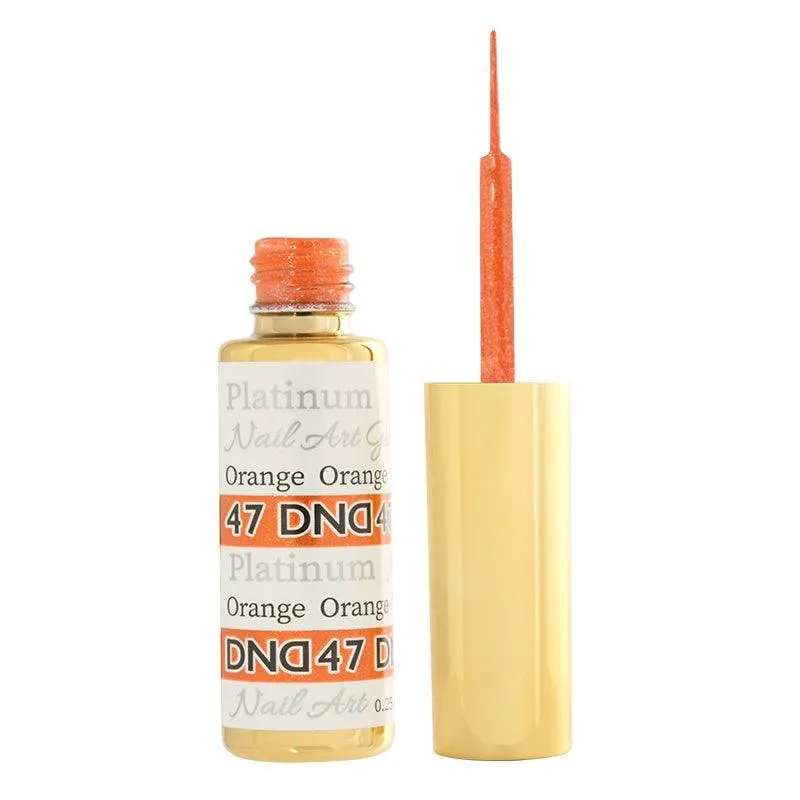 DND Gel Art 47 Orange