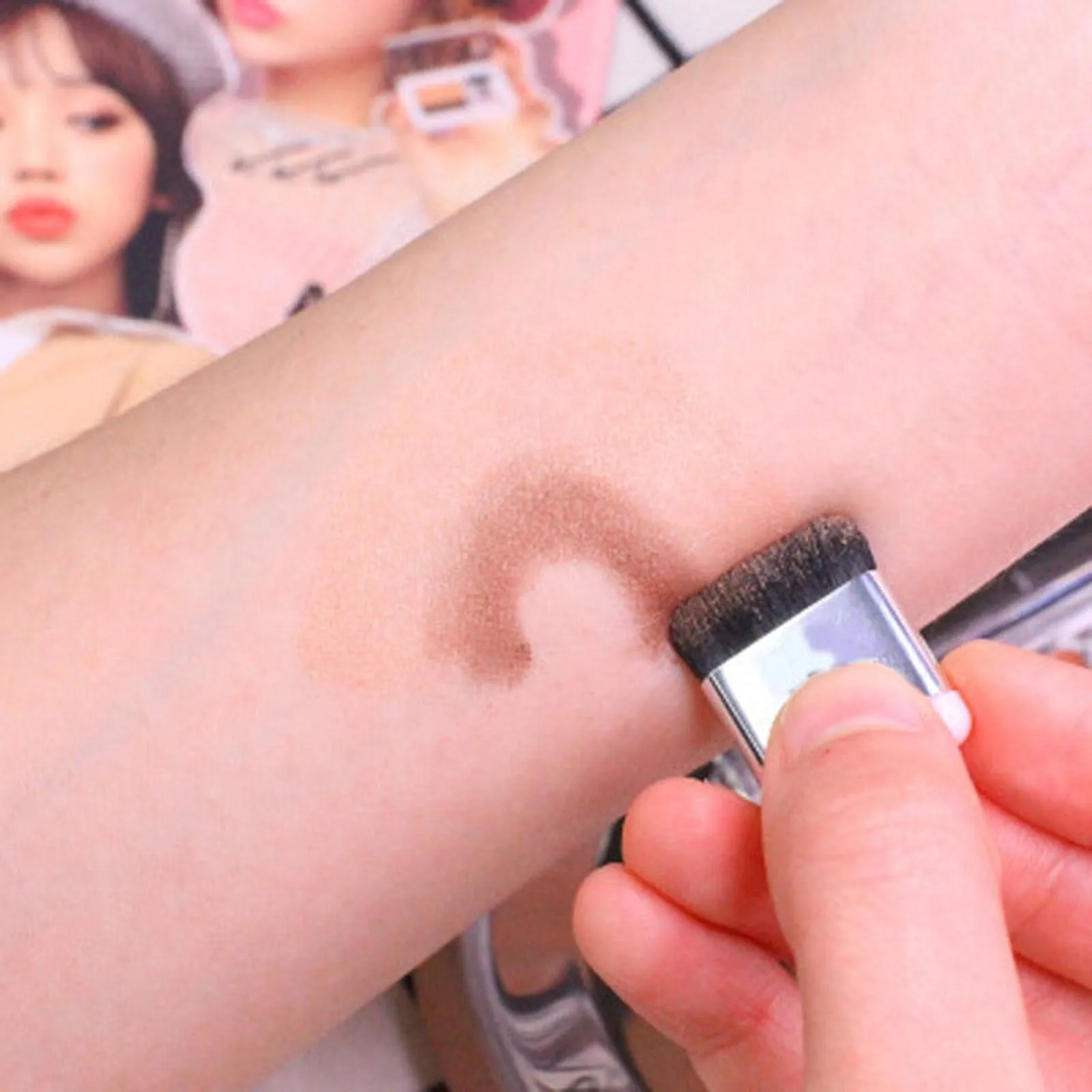 Double Color Women's Fashion Lazy Eyeshadow