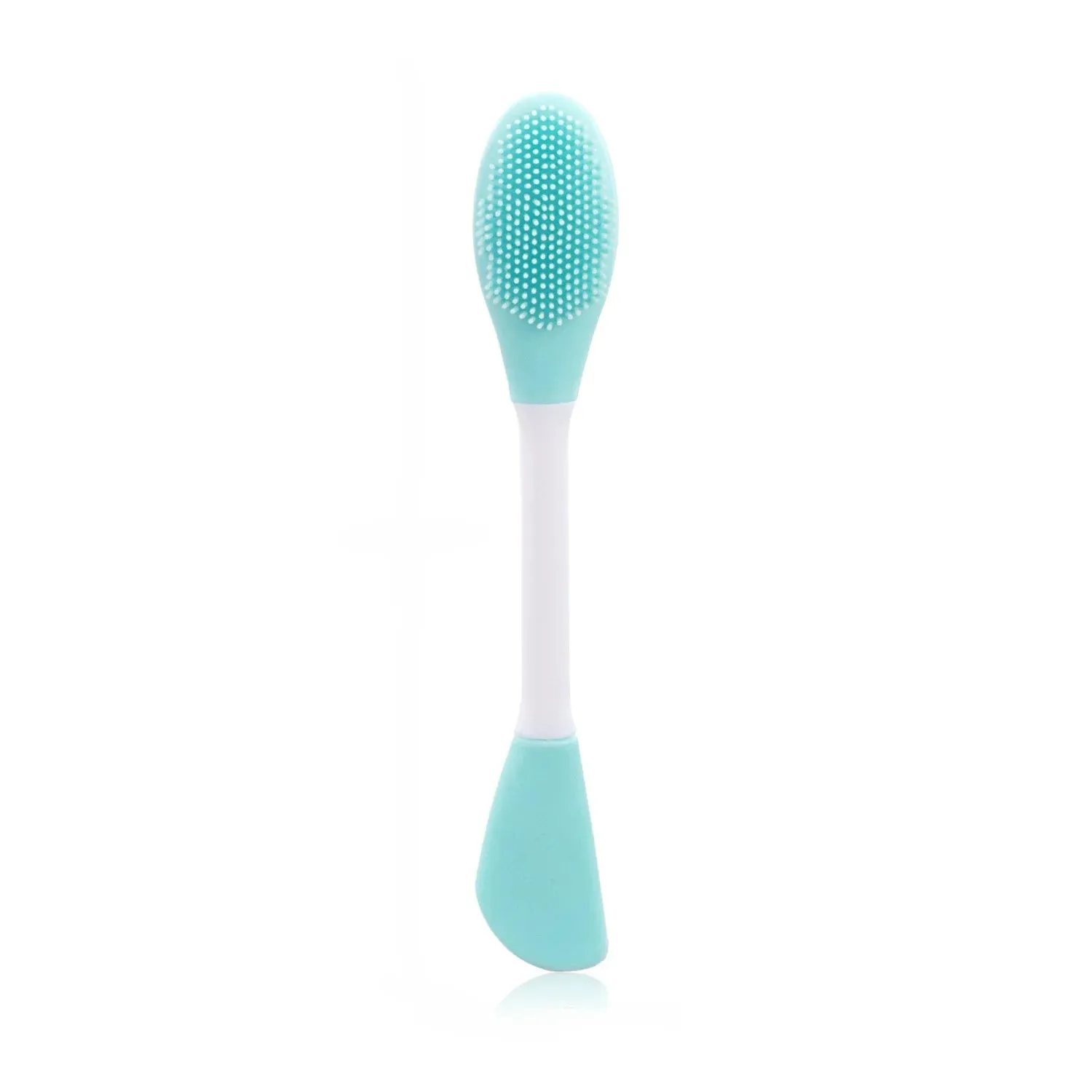 Double-Head Silicone Facial Mask Brush - Home Makeup Tool