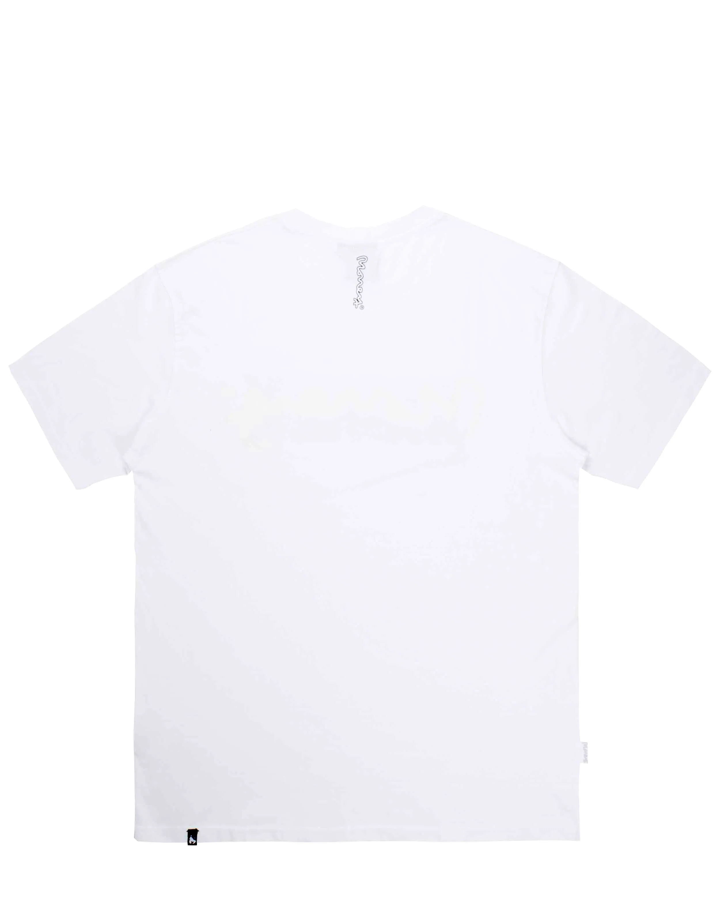 Double Puff Tee White