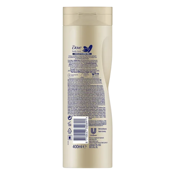 Dove Body Love Care   Visible Glow Self-Tan Body Lotion 400ml