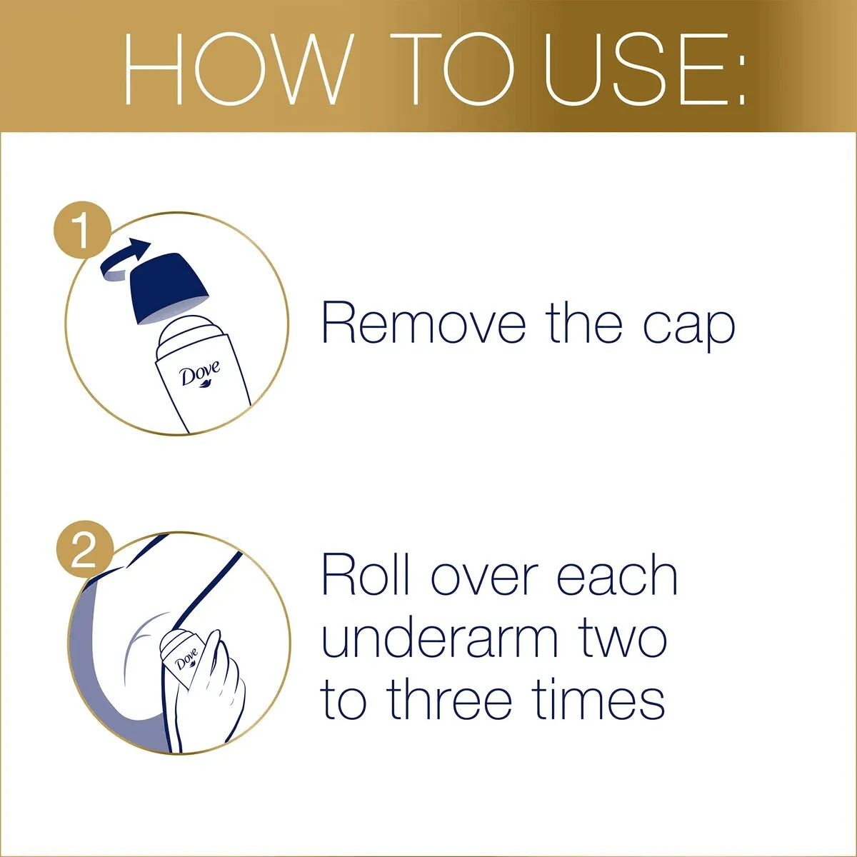 Dove Even Tone Rejuvenating Blossom Anti-Perspirant Deodorant Roll On - 50ml