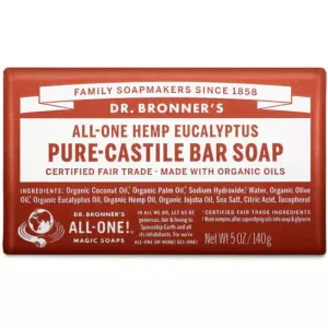 Dr. Bronner's Pure Castile Eucalyptus Bar Soap