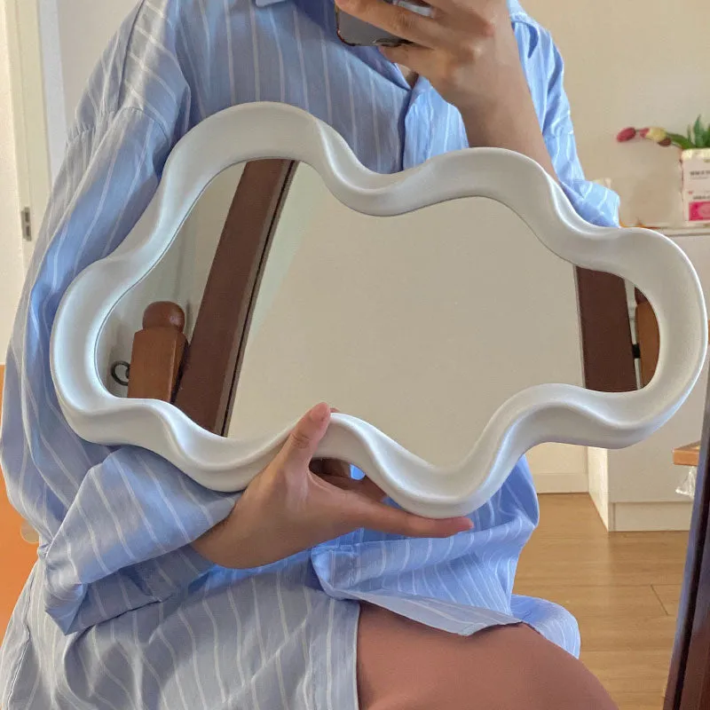 Dresser Clouds Mirror Makeup Mirror Wall-mounted Household Desk