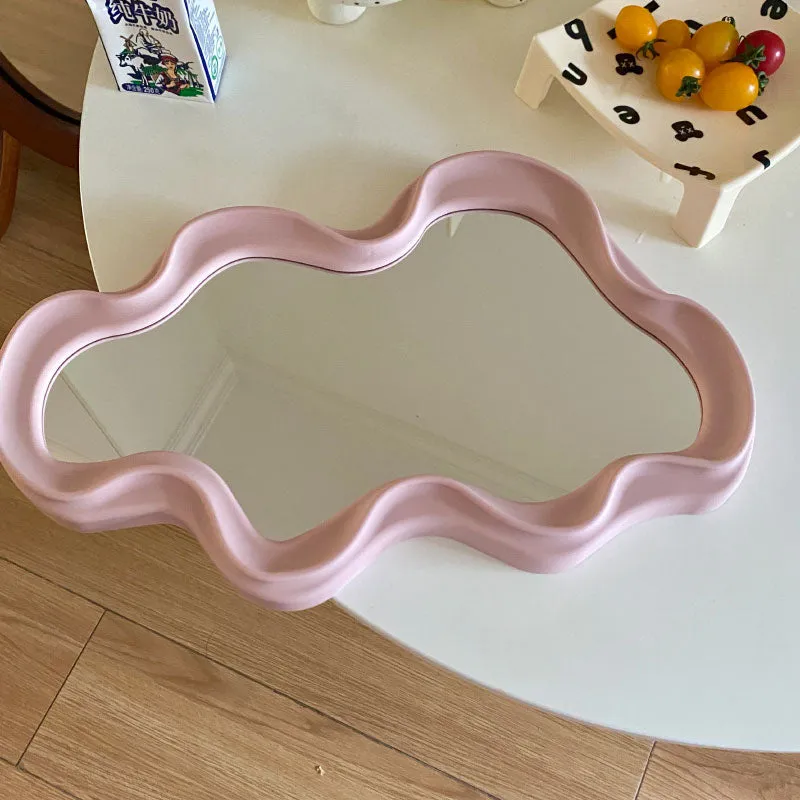 Dresser Clouds Mirror Makeup Mirror Wall-mounted Household Desk