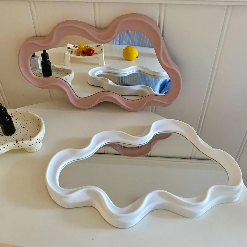 Dresser Clouds Mirror Makeup Mirror Wall-mounted Household Desk