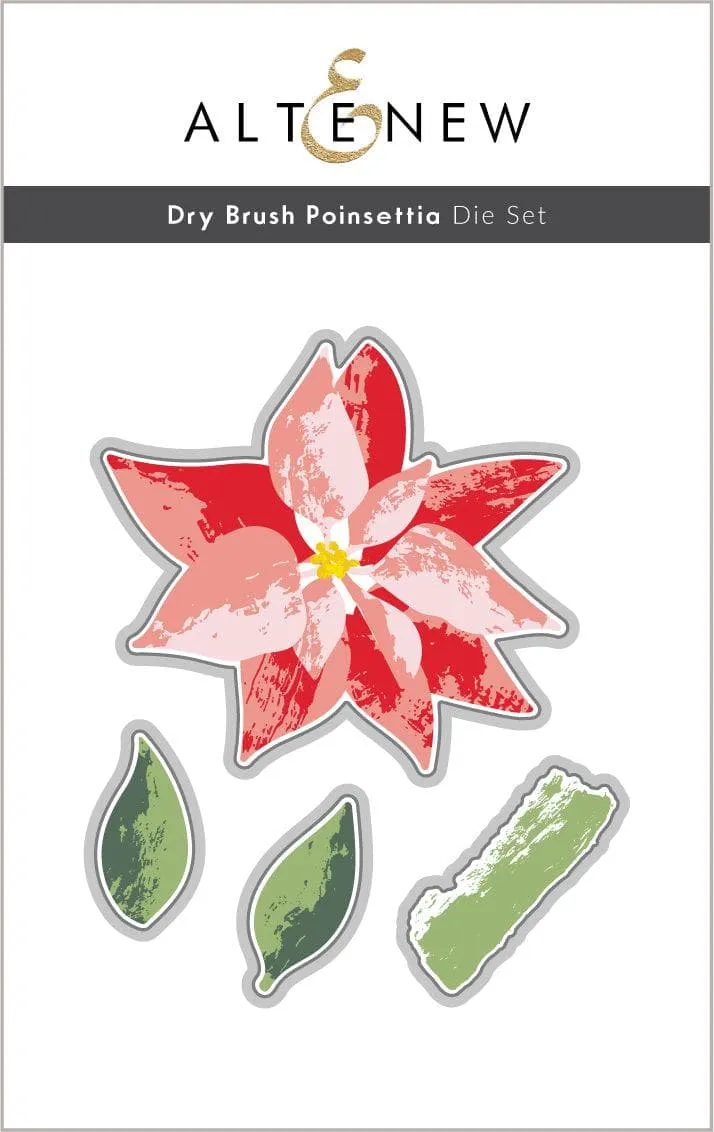 Dry Brush Poinsettia