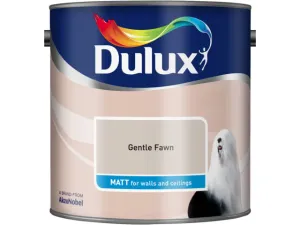 Dulux Rich Matt Gentle Fawn Emulsion Paint 2.5 Litres