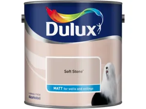 Dulux Rich Matt Soft Stone Emulsion Paint 2.5 Litres