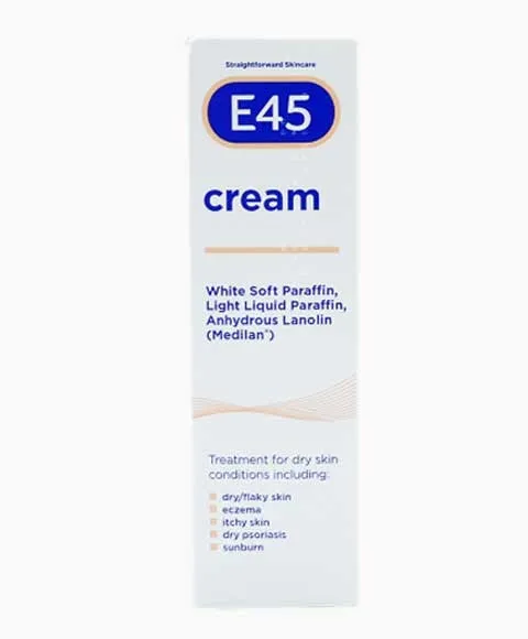 E45  Dermatological Cream Tube