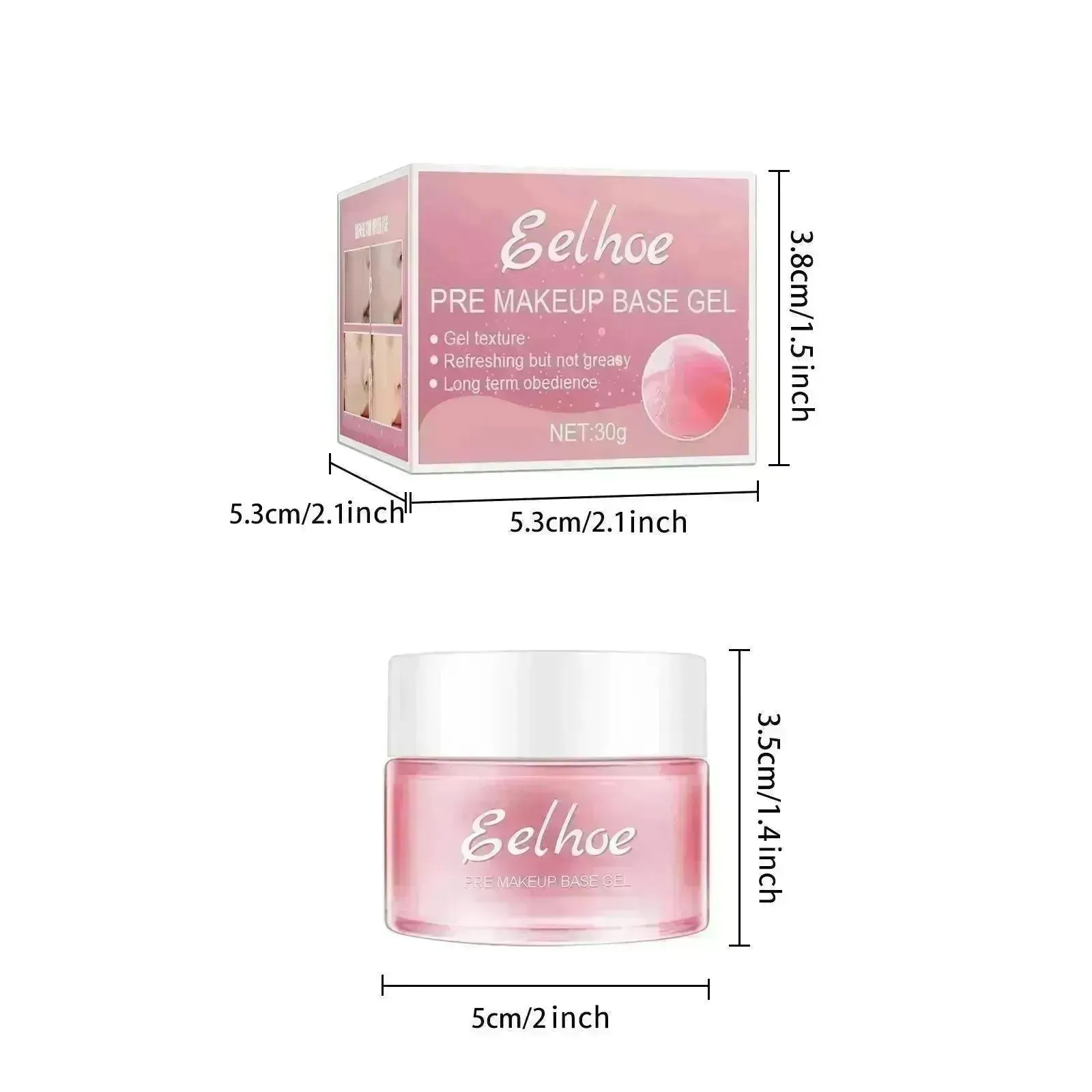 EELHOE Makeup Base Long Lasting Isolation Oil Free Makeup Primer