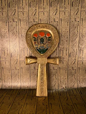 Egyptian Ankh Hand Mirror