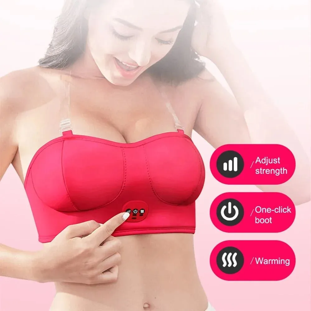 Electric Vibration Breast Massager for Enhanced Bustline and Relaxation