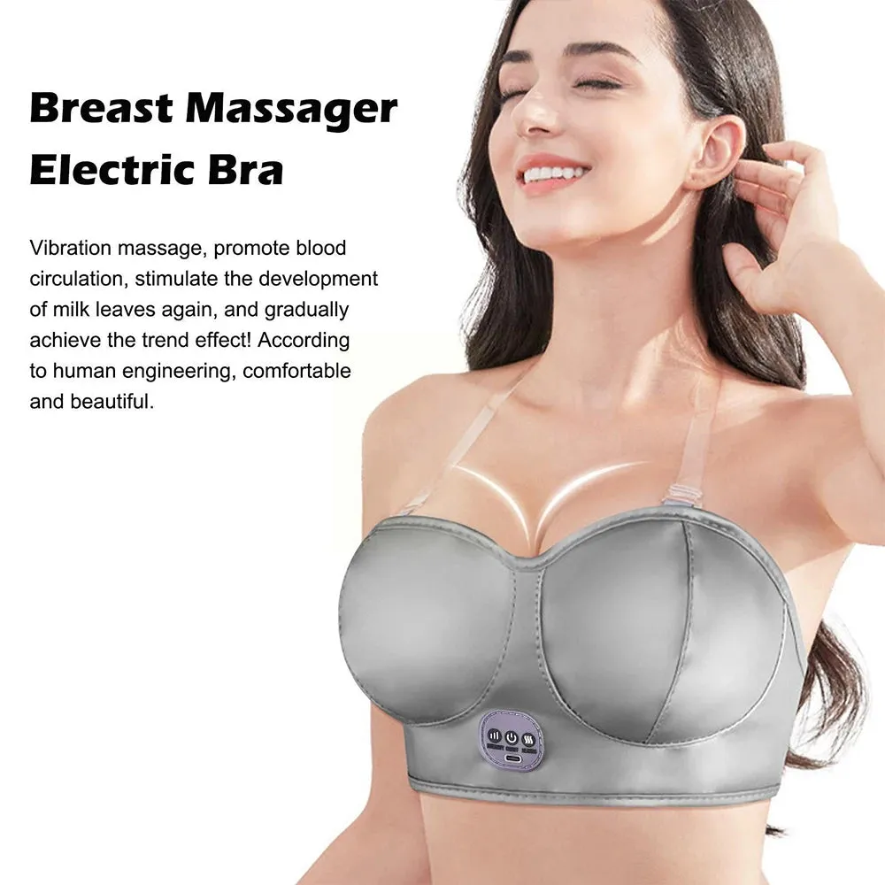 Electric Vibration Breast Massager for Enhanced Bustline and Relaxation