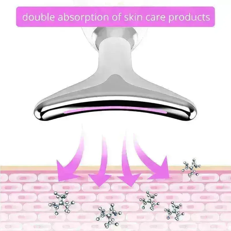 EMS Neck Lifting & Tightening Device, LED Photon Beauty