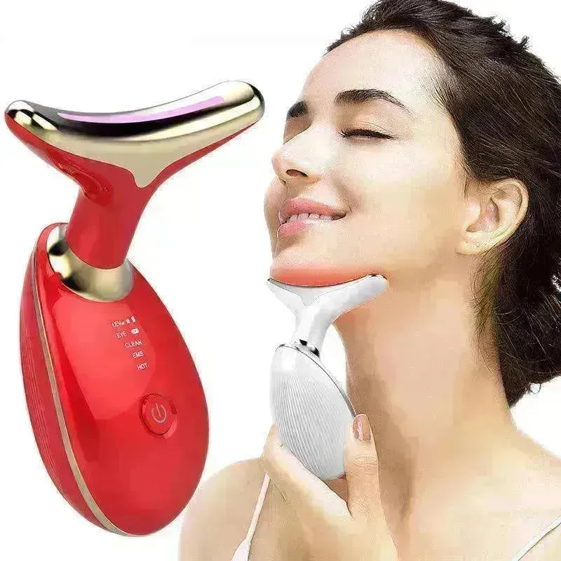 EMS Neck Lifting & Tightening Device, LED Photon Beauty