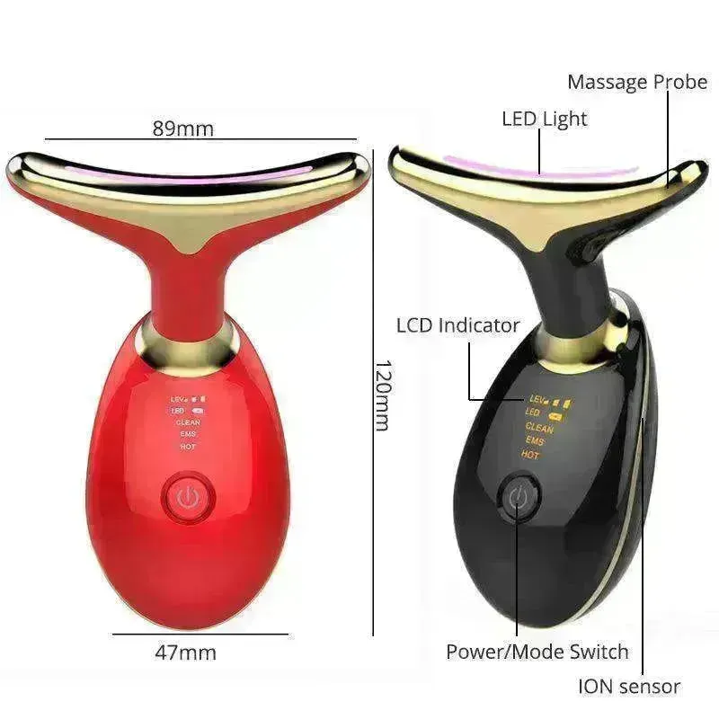 EMS Neck Lifting & Tightening Device, LED Photon Beauty