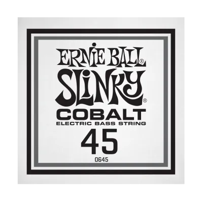 Ernie Ball 10645EB .045 Single Cobalt Wound Electric Bass String