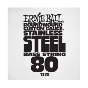 Ernie Ball 1380EB .080 Single Stainless Steel Electric Bass String