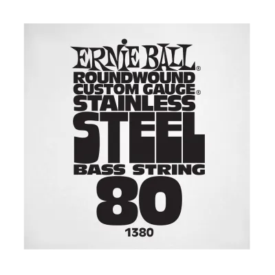 Ernie Ball 1380EB .080 Single Stainless Steel Electric Bass String